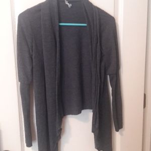 Grey cardigan
